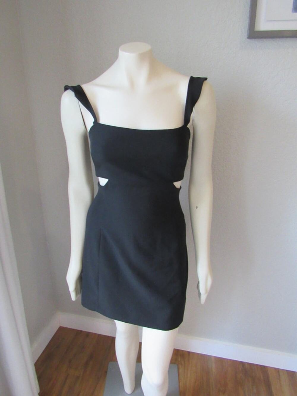 Gianni Bini Little Black Dress with Cutout Detail
